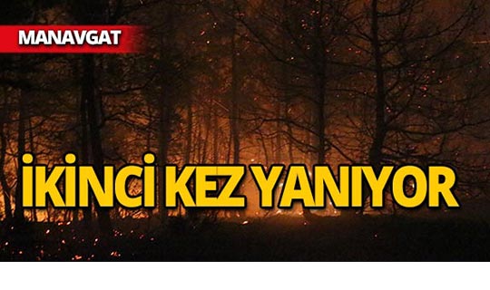 Manavgat'ta bir ay arayla ikinci felaket!