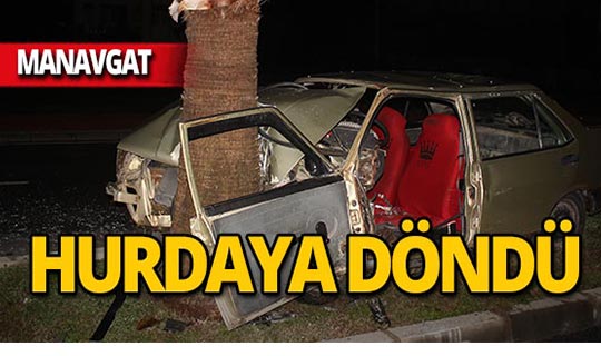 Manavgat'ta feci kaza! O anlar kameralara yansıdı!