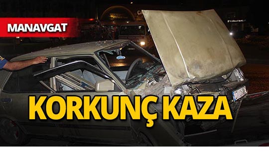 Manavgat'ta korkunç kaza : Yaralılar var