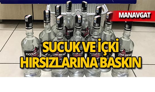 Manavgat'ta market soyguncuları yakalandı