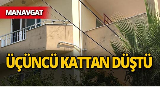 Manavgat'ta otel çalışanının hayatını asma kurtardı