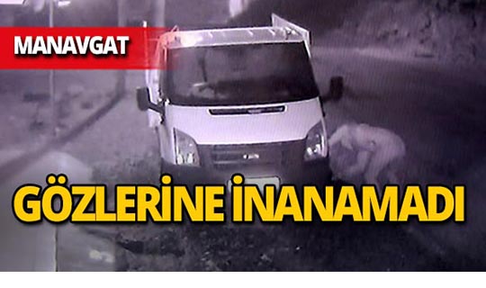 Manavgat'ta sabah gördüğü manzara karşısında şok oldu!