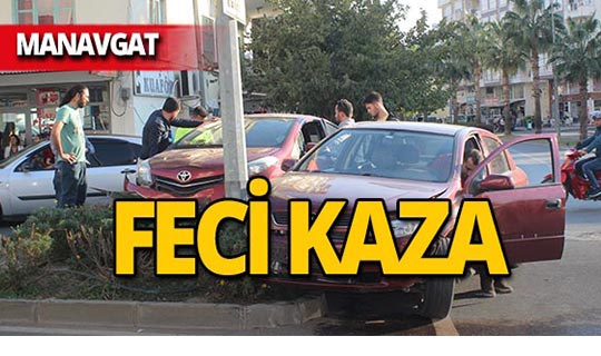 Manavgat'ta yeni aldığı aracıyla 200 metre bile gidemedi!