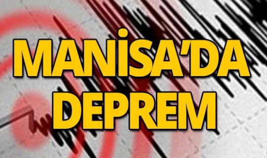 Manisa'da 5.2 büyüklüğünde deprem: Vatandaşlar sokağa döküldü