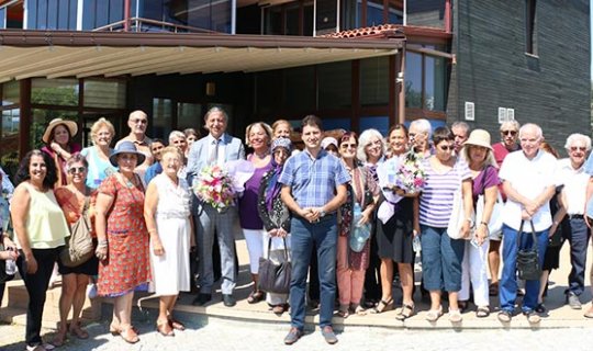 'Mavi Ev'de Alzaymır hastaları ve yakınları uzmanlarla buluştu