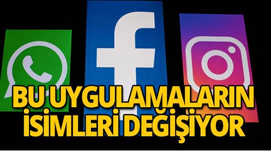 Milyonlarca insan kullanıyor! İsimleri değişiyor