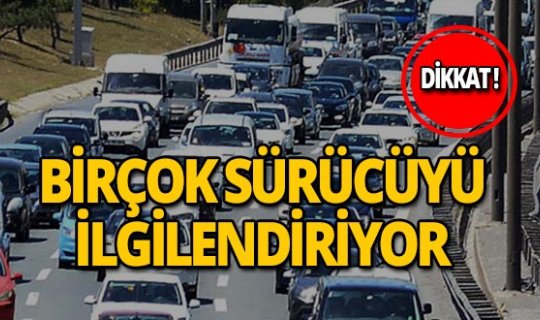 Milyonlarca sürücüyü ilgilendiren karar! Ceza iptal edildi