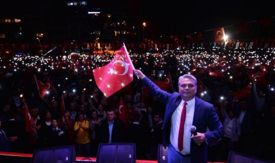 Muratpaşa Belediyesi'nden 96'ncı yıl dönümünde Göksel'li kutlama