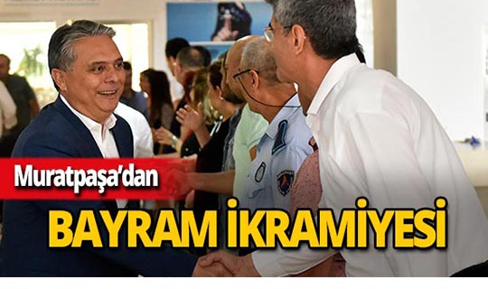 Muratpaşa'dan çalışanlarına 979 bin 327 lira ikramiye!