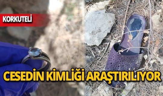 O cesedin kimliği tespit edilmeye çalışılıyor