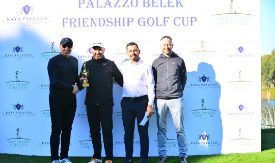 Palazzo Belek Friendship Golf Cub Şampiyonu belli oldu