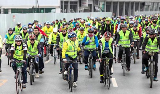 Pedallar 1 Nisan’da Yeşilay için dönüyor