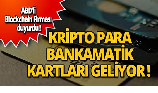 Pek çok kripto parayı destekleyen bankamatik kartı geliyor!