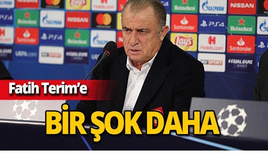 PFDK'dan Fatih Terim'e bir şok daha!