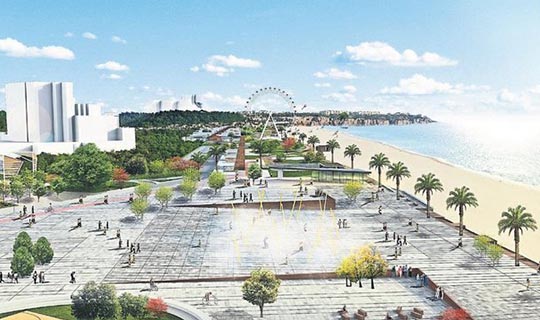 Projenin ticari ünite ve tesisleri ihaleye çıkıyor