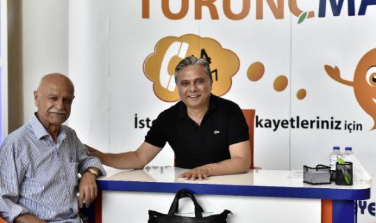 Randevusuz görüşmede Başkan Uysal'ın milletvekili konuğu