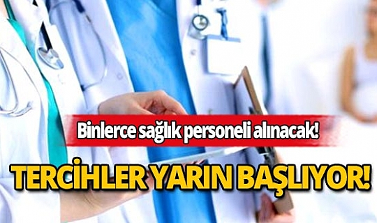 Resmi Gazete'de yayımlandı: 8 bin 844 sağlık personeli atanacak!