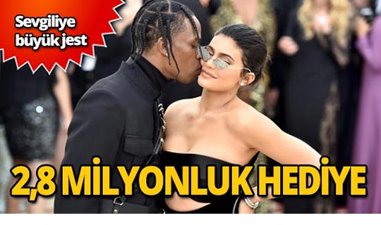 Romantik sevgiliden 2.8 milyon TL değerinde hediye