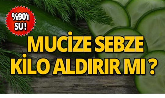 Salatalık kilo aldırır mı? Turşusundan farkı nedir?