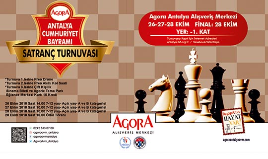 Satrancın küçük ustaları Agora'da yarışacak