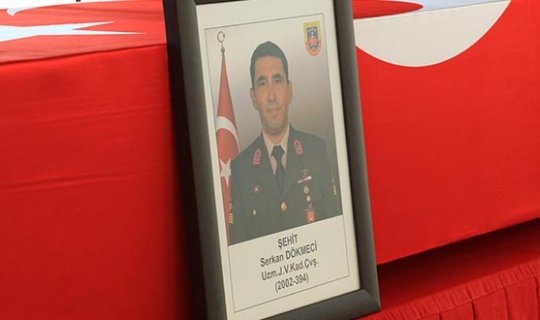Şehit Jandarma Uzman Çavuş Dökmeci son yolculuğuna uğurlandı