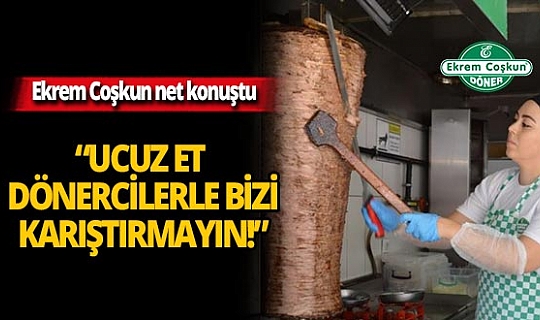 Sektörün lider markası Ekrem Coşkun net konuştu!
