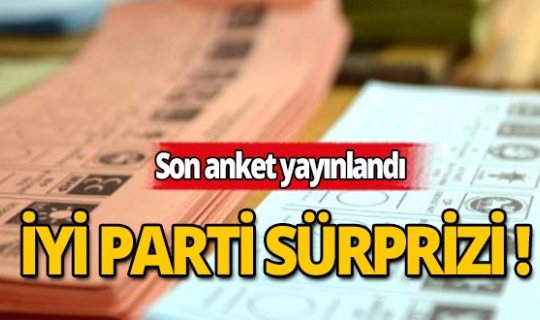 Son anket yayınlandı: 3 parti baraj altında!