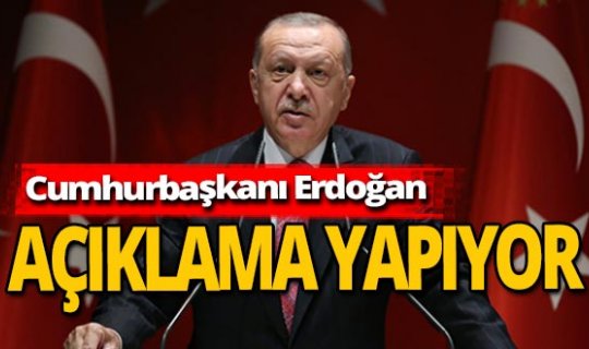 Son dakika! Cumhurbaşkanı Erdoğan: 'İlk etabın açılışını yapıyoruz'