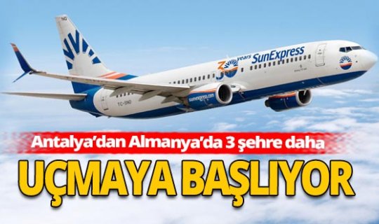 SunExpress, Eylül ayı uçuş takvimini açıkladı