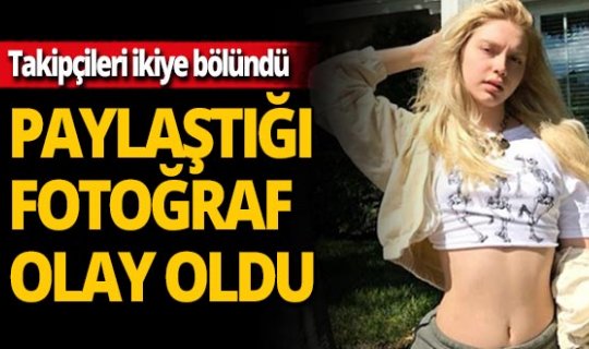 Aleyna Tilki'nin fotoğrafına beğeni yağdı
