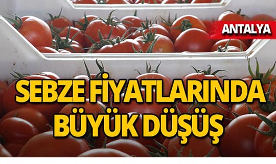 Tanzim satışları sonrası Antalya'da da fiyatlar düştü!