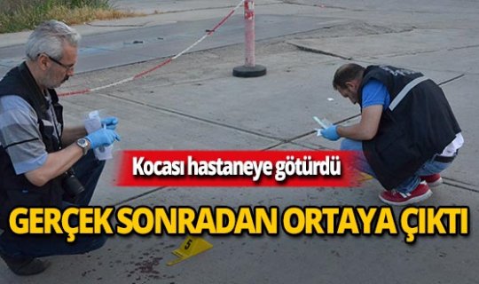 Trafik kazası diye geldi, gerçek sonradan ortaya çıktı!