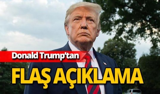 Trump'tan yeni Barış Pınarı Harekatı açıklaması