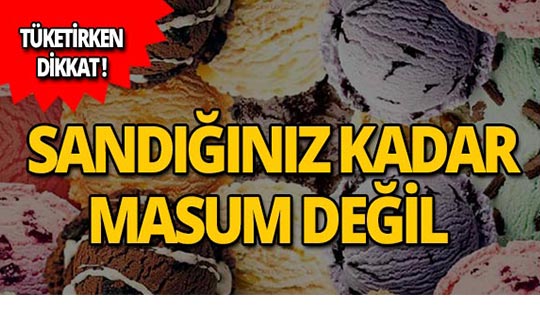 Tüketirken dikkat! En az baklava kadar kalorili