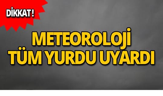Tüm Türkiye için uyarı geldi: Yarından itibaren...