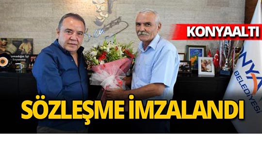 Tüm Yerel-Sen ile Konyaaltı Belediyesi toplu sözleşme imzalandı
