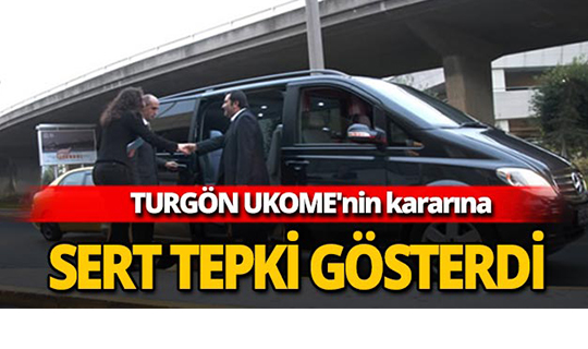 TURGÖN'den UKOME'nin kararına sert tepki