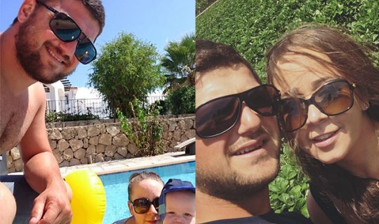 Türk futbolcunun eşi feci şekilde can verdi