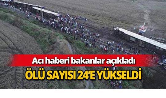 Türkiye'yi yasa boğan kazada ölü sayısı arttı