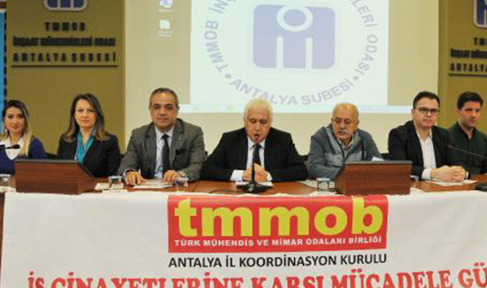 Ülkemizde her 4 saatte 1 işçi ölüyor