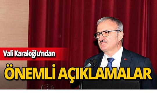 Vali Karaloğlu: 'Antalya, rüştünü ispat etmiş bir destinasyondur'