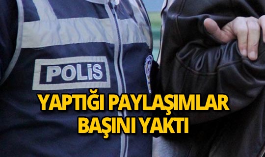 Yaptığı paylaşımlar yüzünden görevden alındı