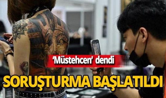 'Yarı çıplak gösteri' dediler, soruşturma başlattılar!