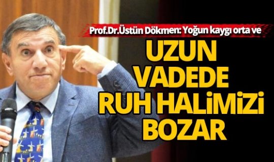 Yoğun kaygı orta ve uzun vadede ruh halimizi bozar