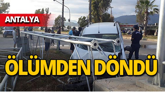 Yolun karşısına geçmek isterken canından oluyordu!