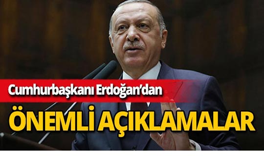 Yurda dönen Cumhurbaşkanı Erdoğan'dan önemli mesajlar!