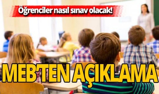 81 il müdürlüğüne gönderilen kararla okullardaki sınav sürecini belirlendi
