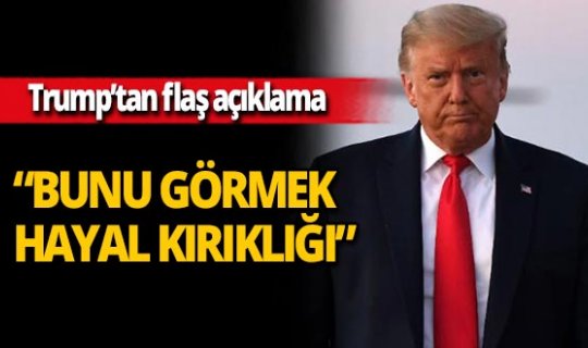ABD Başkanı Donald Trump: 