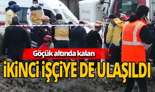 Ankara'da göçük altında kalan ikinci işçiye de ulaşıldı