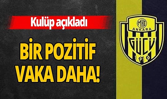 Ankaragücü'nde panik! Pozitif vakalar artıyor